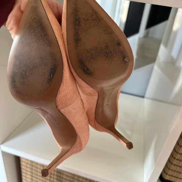 Banana Republic blush calfskin high heels - Picture 5 of 9